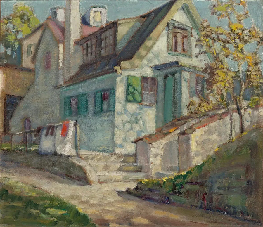 Sunny House - Grant Wood