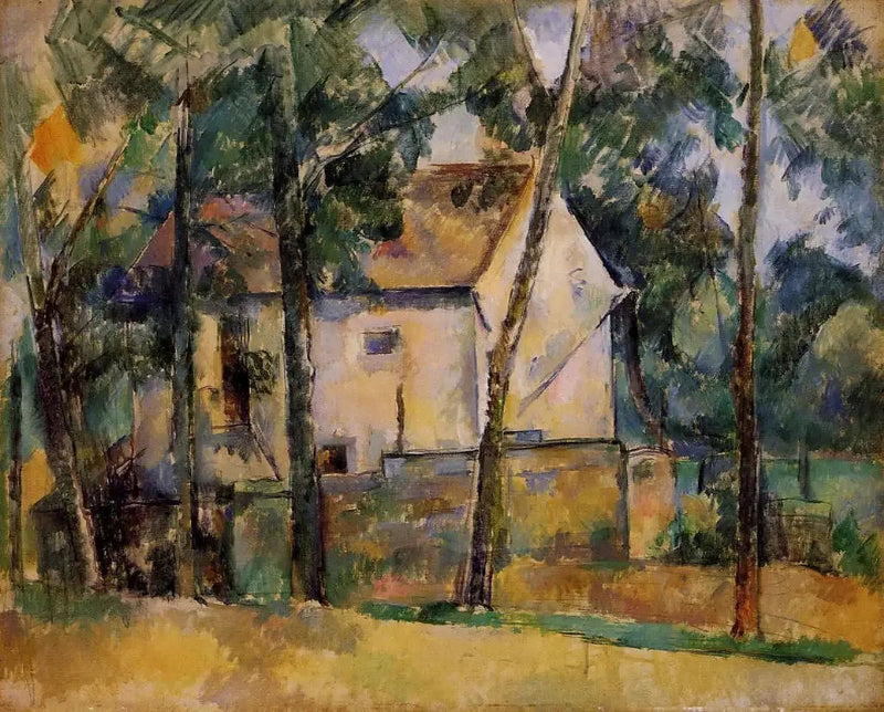House and Trees - Paul Cézanne