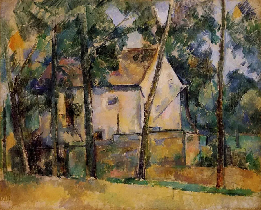 House and Trees - Paul Cézanne