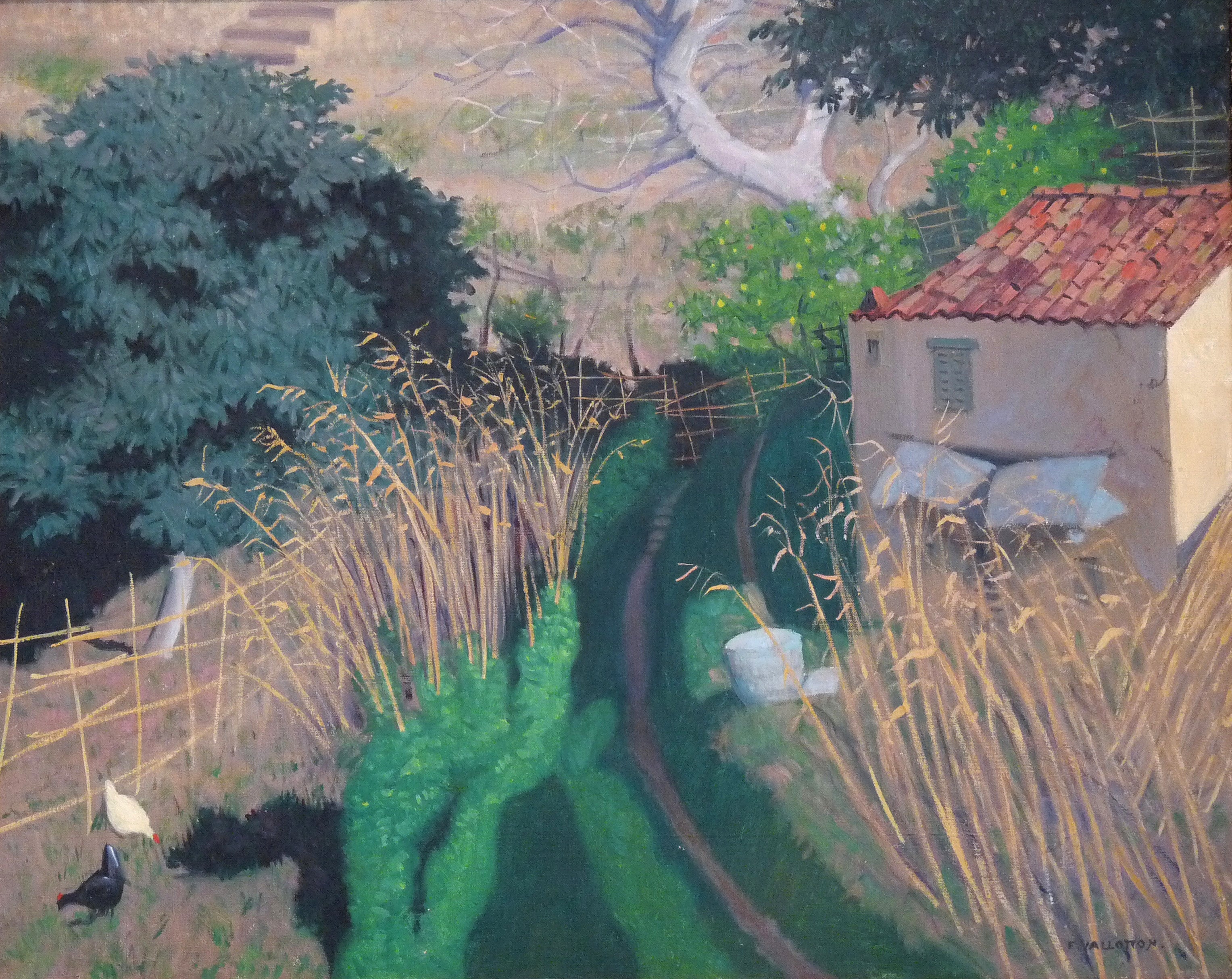 House and Reeds - Félix Vallotton