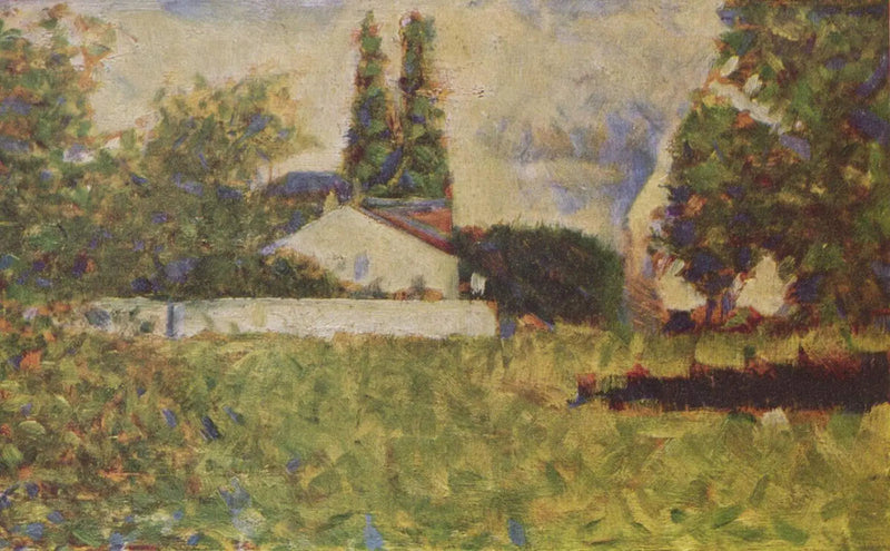 House Among the Trees - Georges Seurat