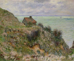 Fisherman's House, overcast weather W734 - Claude Monet