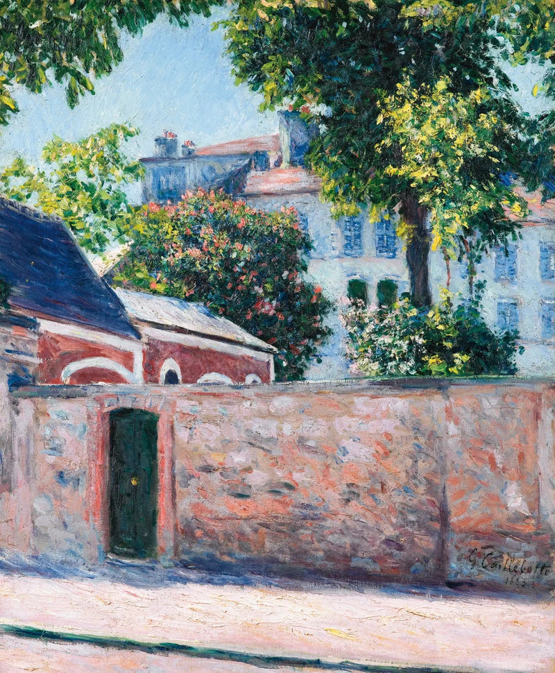 Houses at Argenteuil - Gustave Caillebotte