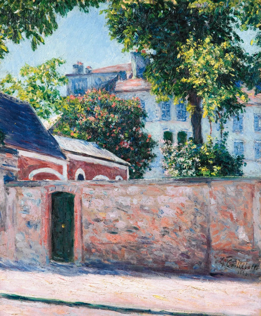 Houses at Argenteuil - Gustave Caillebotte