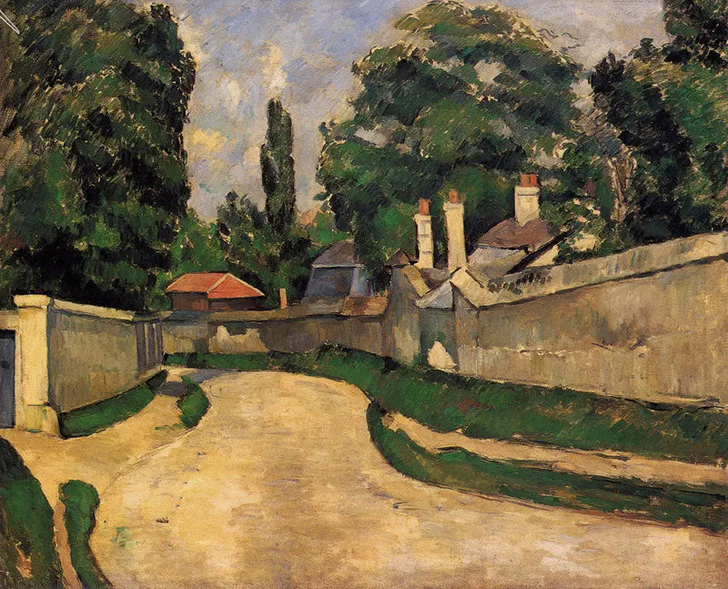 Houses by the Road, I - Paul Cézanne