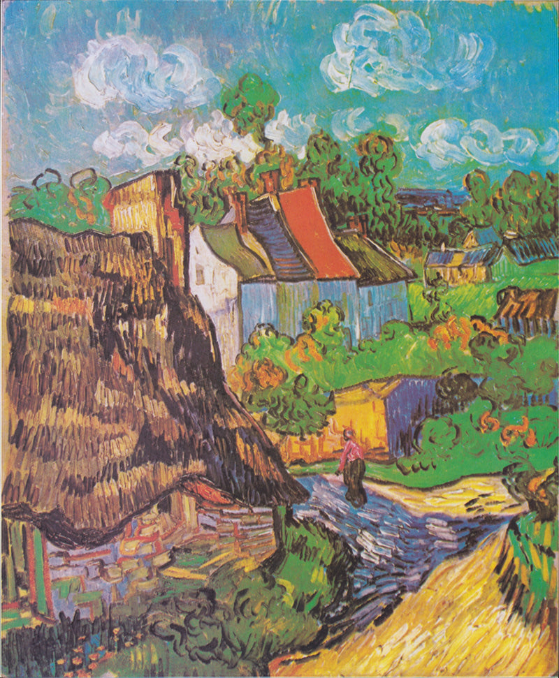 Houses at Auvers - Vincent van Gogh