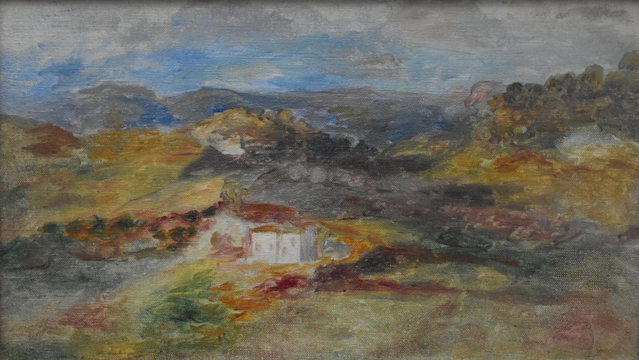Houses at Cagnes - Pierre-Auguste Renoir