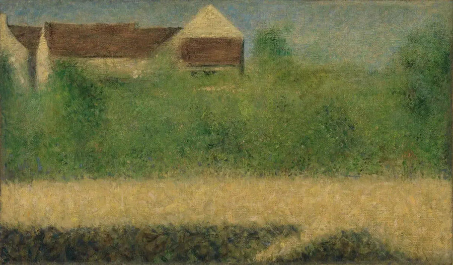 Houses and Garden - Georges Seurat