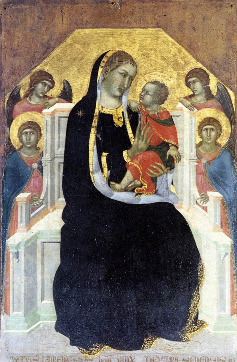 Majesty of Cortona - Pietro Lorenzetti