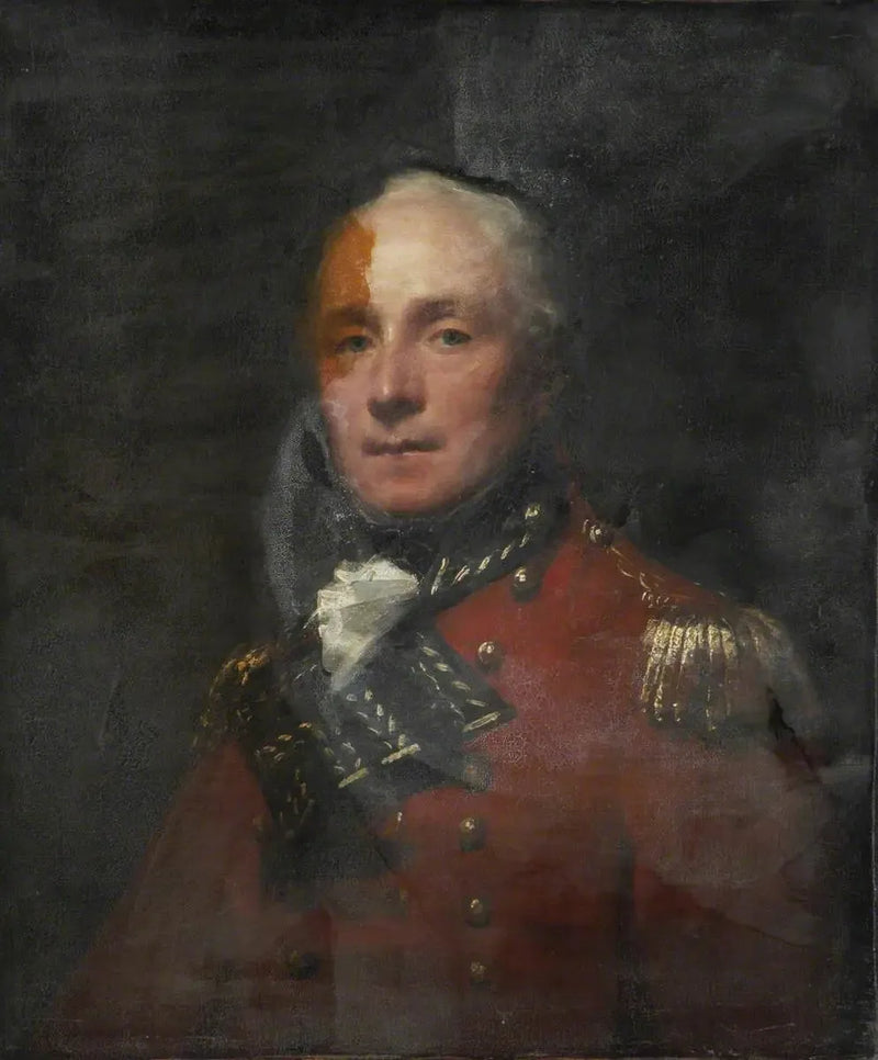 Major William Cunningham, European Infantry of Madras - Henry Raeburn