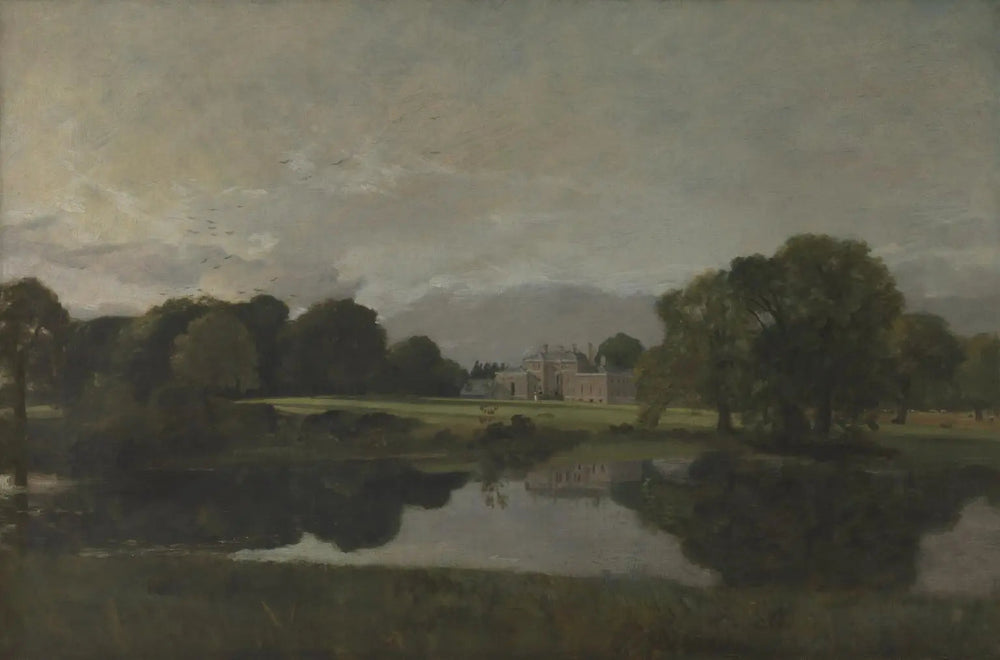 Malvern Hall, Warwickshire - John Constable image 1 copie peinte à la main à l’huile