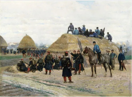 Autumn Maneuvers - Édouard Detaille