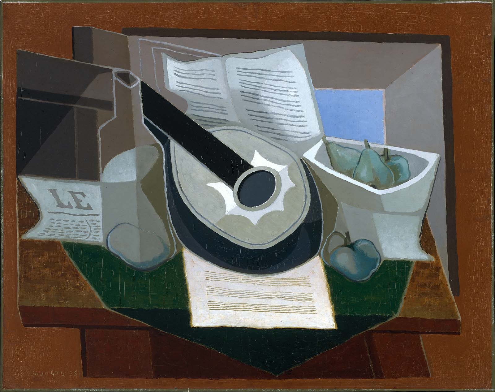 Mandoline and Fruit Plate - Juan Gris