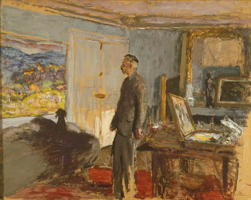 Maquette for a portrait of Bonnard - Édouard Vuillard