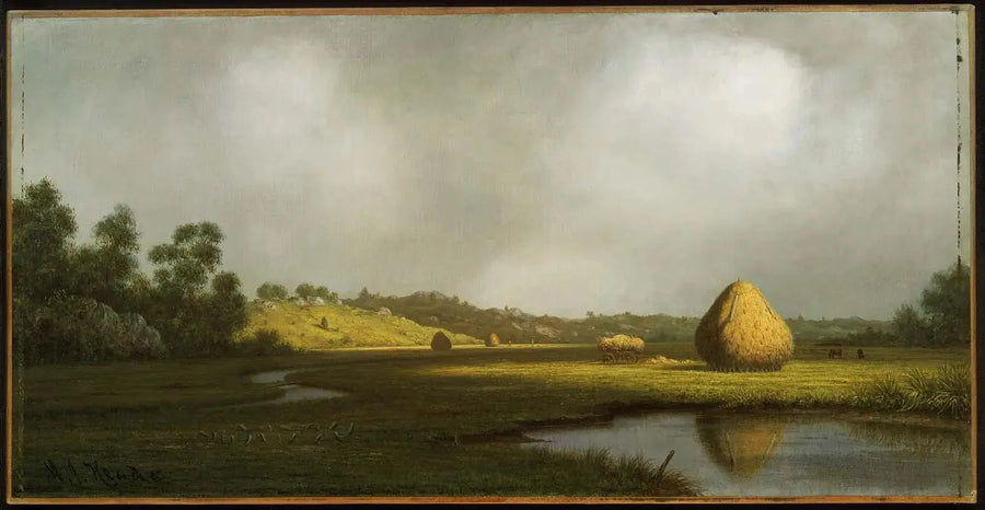 Salt Marshes, Newburyport, Massachusetts - Martin Johnson Heade