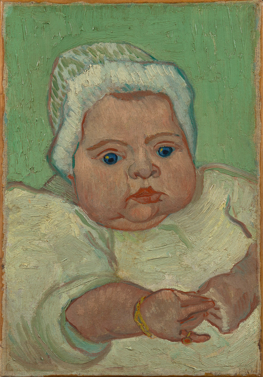 The Baby Marcelle Roulin. - Vincent van Gogh