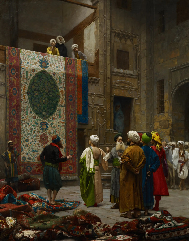 Carpet Merchant in Cairo - Jean-Léon Gérôme
