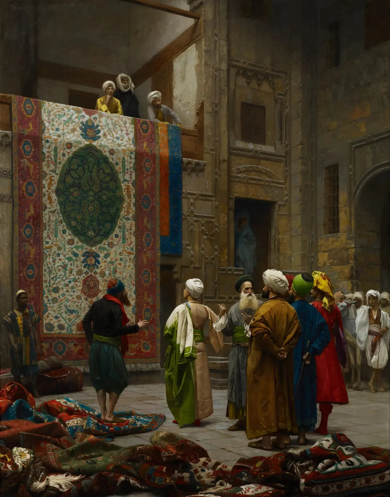 Carpet Merchant in Cairo - Jean-Léon Gérôme