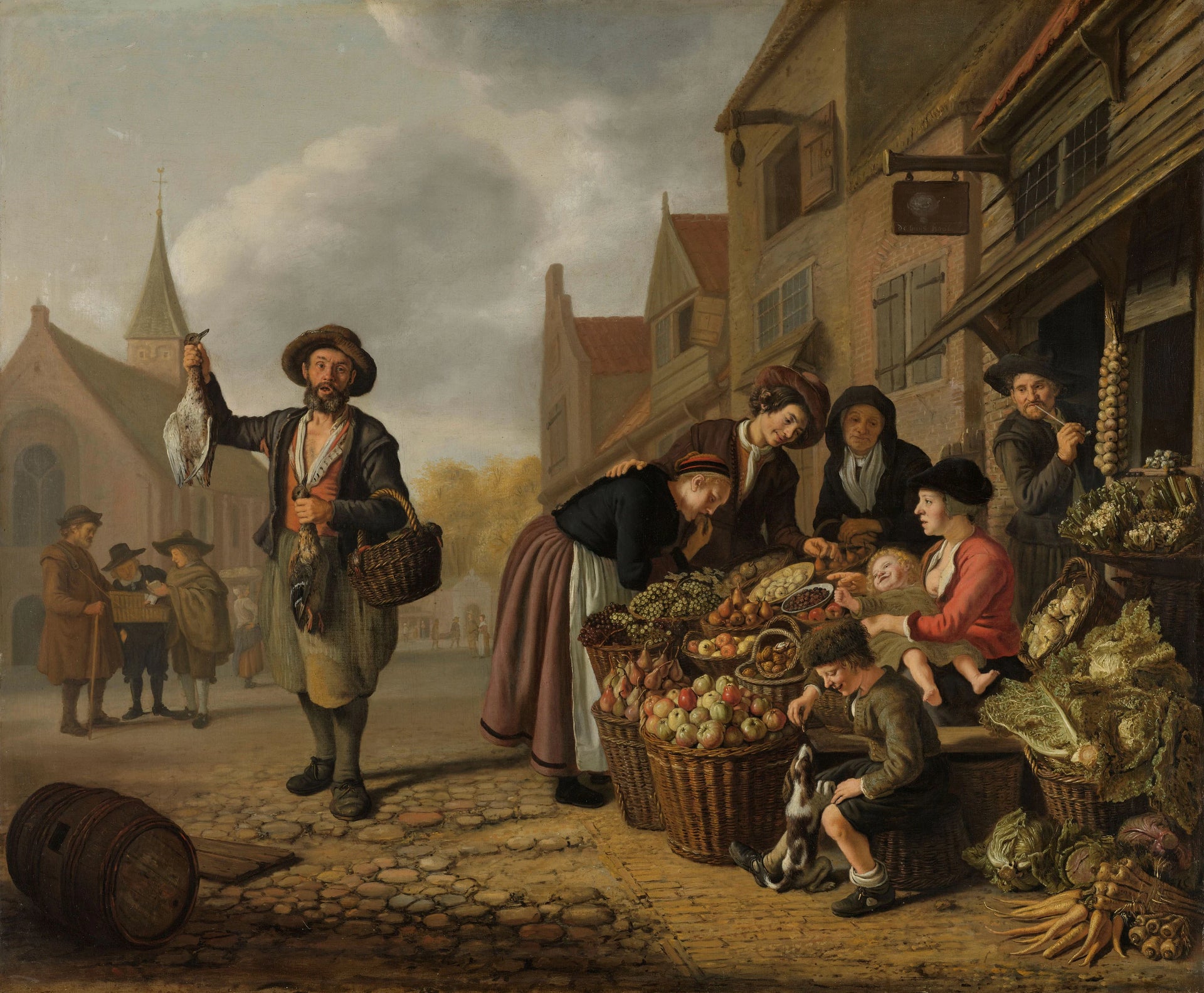 Le marchand de légumes 'De Buyskool' - Jan Victors