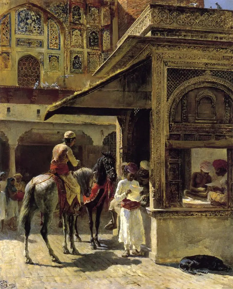 Hindu Merchants - Edwin Lord Weeks