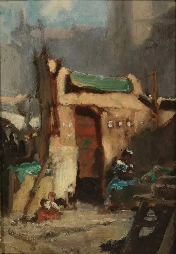 Munich Flea Market - Carl Spitzweg