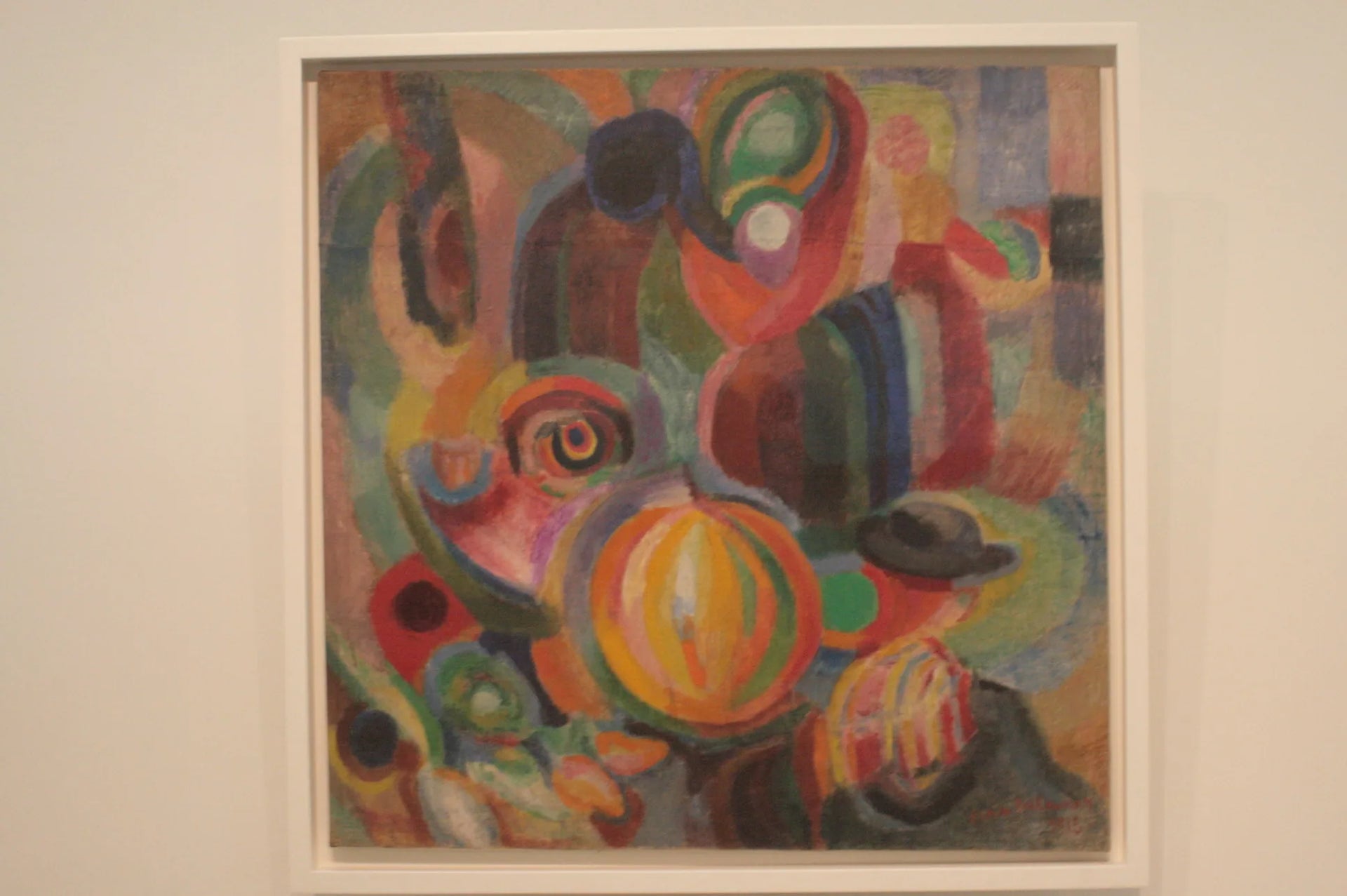 Marché portugais - Sonia Delaunay image 1 tableau peint à l’huile sur toile