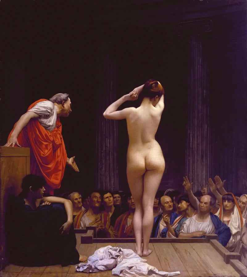 Roman Slave Market - Jean-Léon Gérôme
