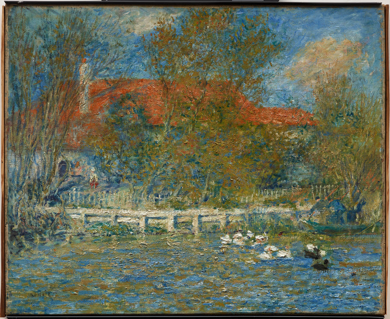 The Duck Pond - Pierre-Auguste Renoir