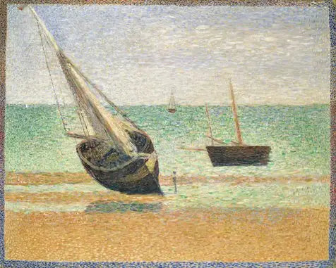 Low Tide at Grandcamp - Georges Seurat