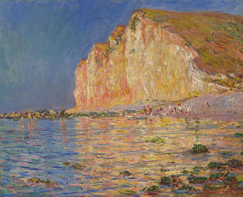 Low Tide at Les Petites-Dalles - Claude Monet