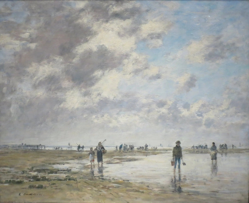 Low Tide, Berck - Eugène Boudin
