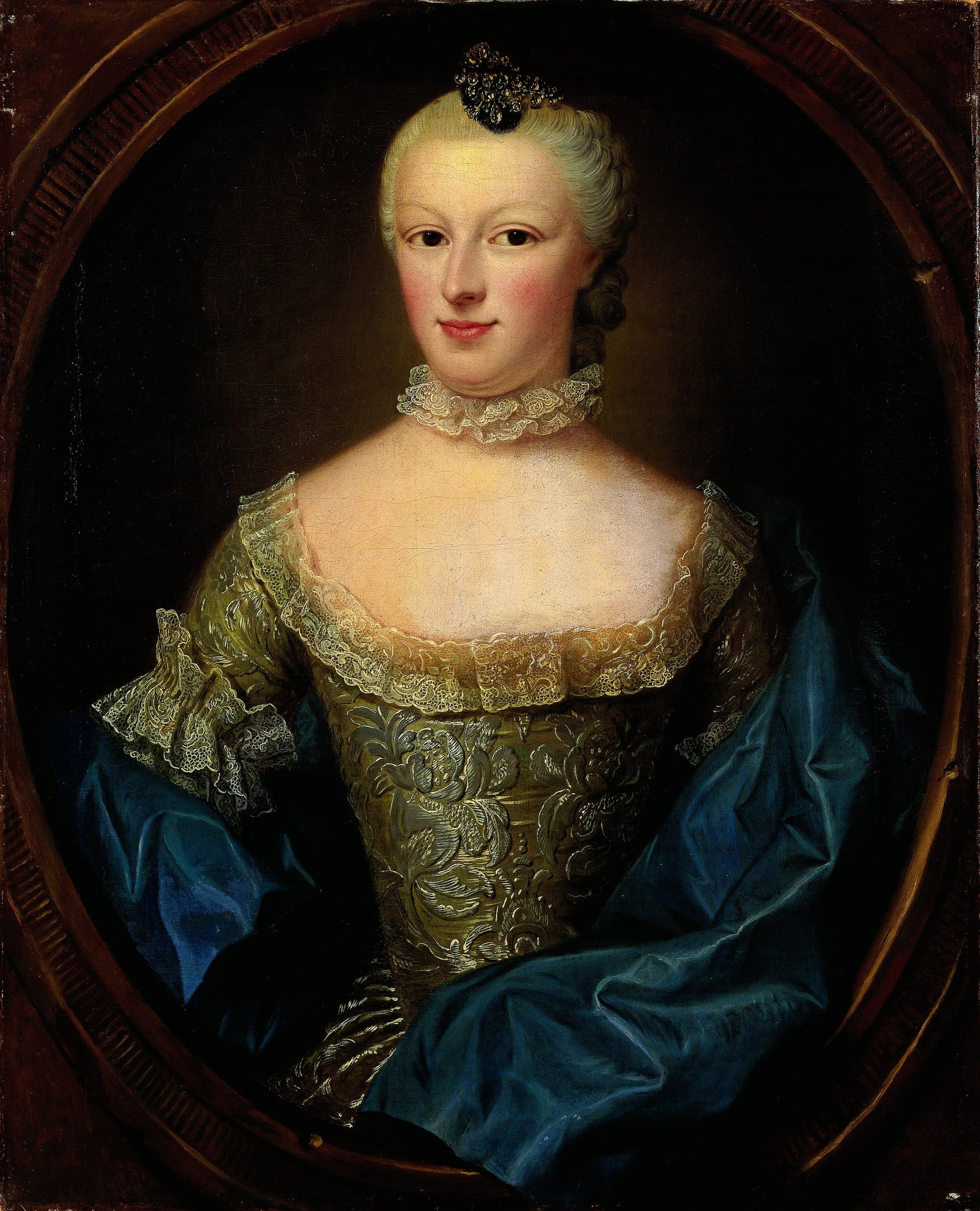 Margaretha Cornelia van de Poll (1726-98). Épouse de Cornelis Munter - Jean Fournier