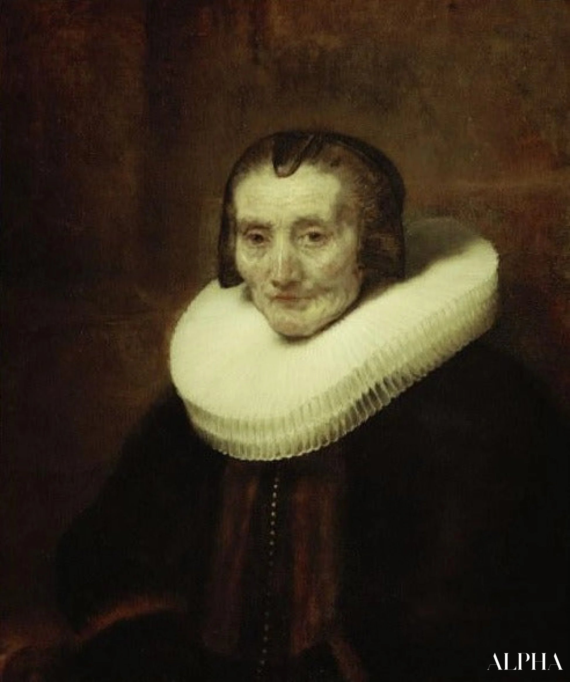 Margaretha de Geer - Rembrandt van Rijn - High-end reproductions of paintings and artworks