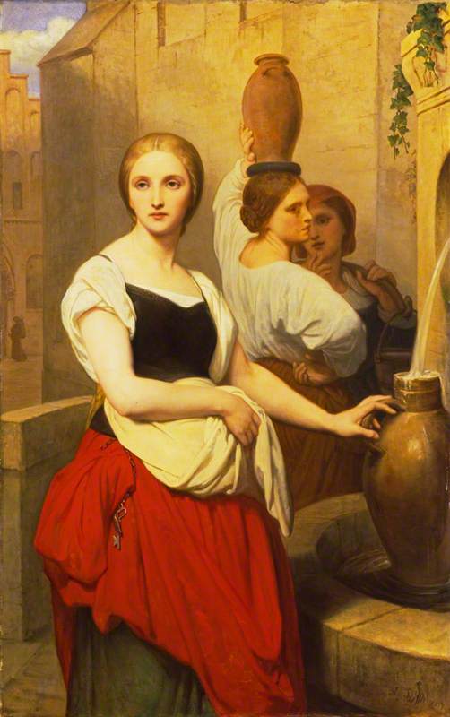 Marguerite at the Fountain - Ary Scheffer