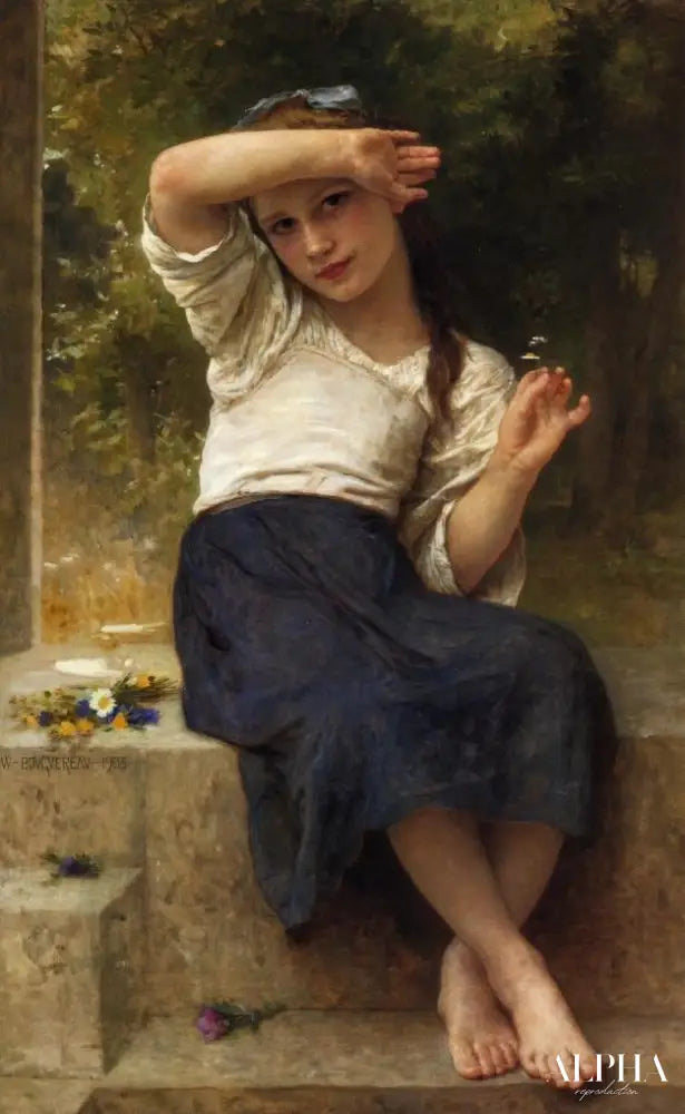 Marguerite de William Bouguereau - Reproductions de tableaux et peintures haut de gamme