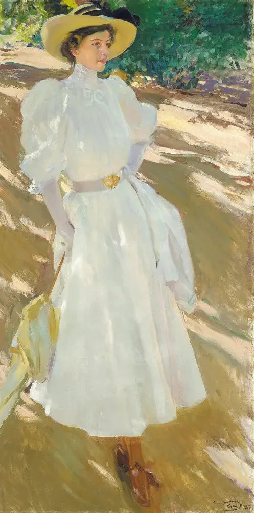 Maria at La Granja - Joaquín Sorolla