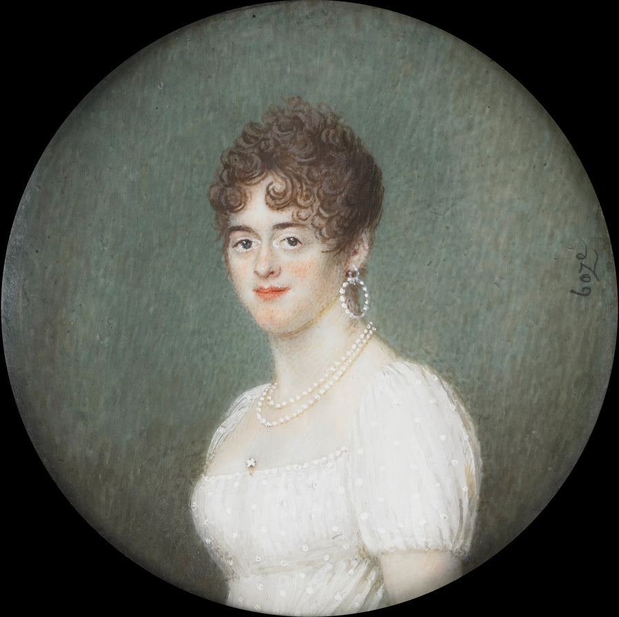 Maria Cornelia Pull (décédée en 1809). Épouse de Gerrit Jan van Houten - Joseph Boze