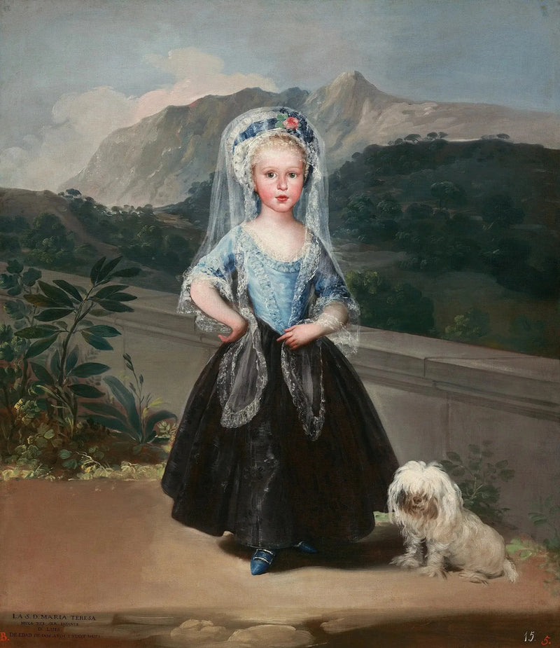 María Teresa de Borbón y Vallabriga, later Countess of Chinchón - Francisco de Goya