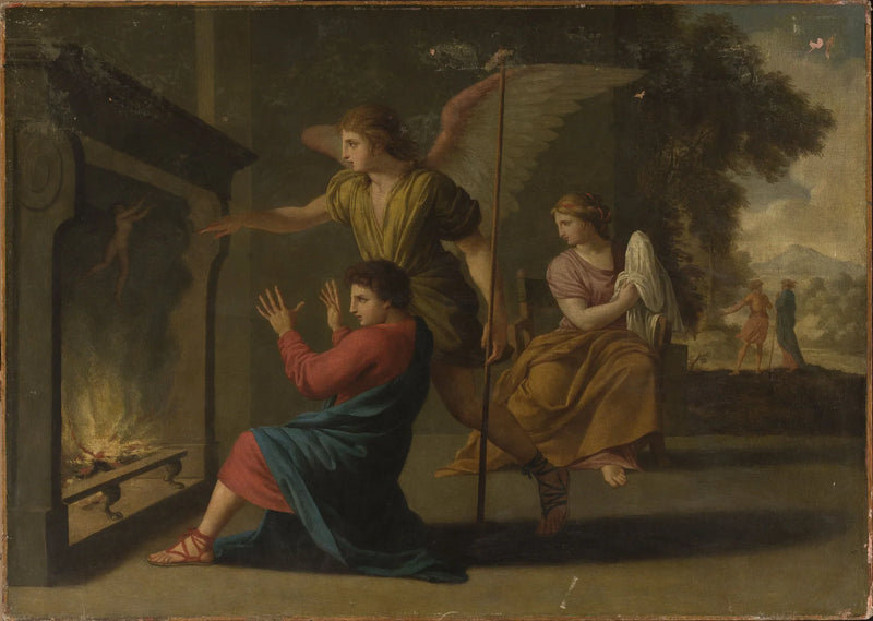 Marriage of Tobias and Sarah - Eustache Le Sueur