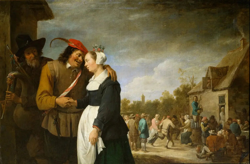 Farmer's Wedding - David Teniers the Younger