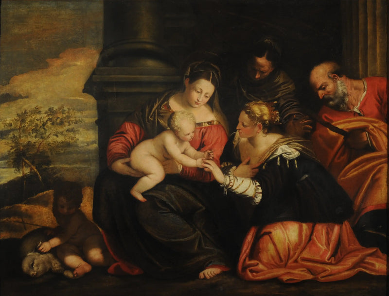 Mystical Marriage of Saint Catherine of Alexandria - Paul Véronèse