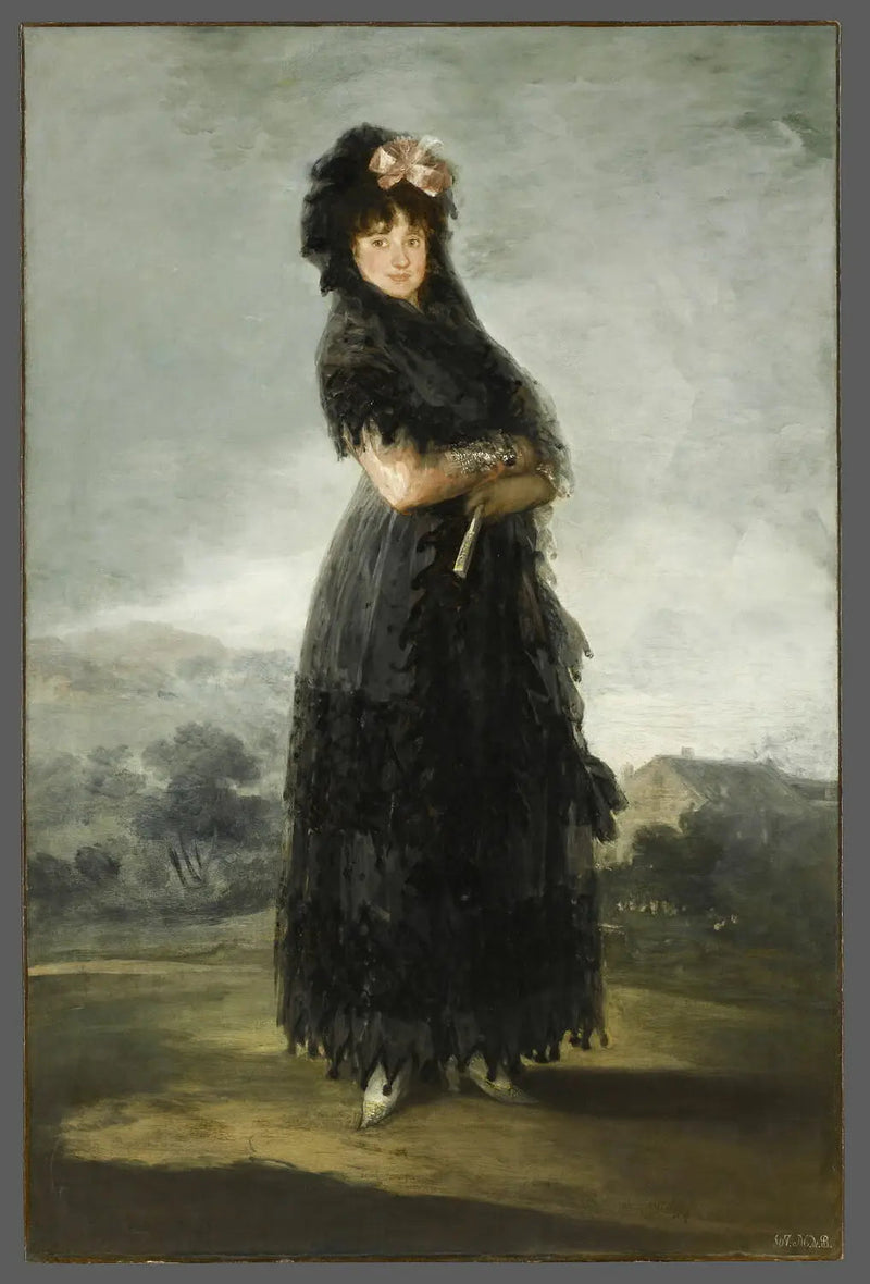 Mariana Waldstein, Marchioness of Santa Cruz - Francisco de Goya