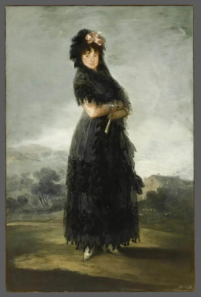 Mariana Waldstein, Marchioness of Santa Cruz - Francisco de Goya