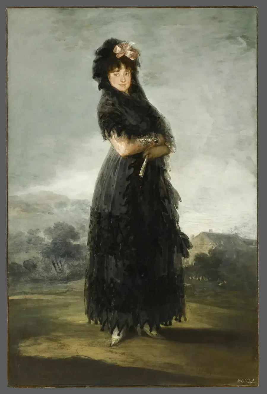 Mariana Waldstein, Marchioness of Santa Cruz - Francisco de Goya