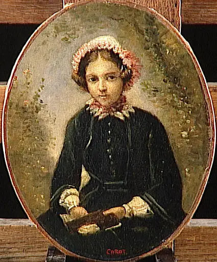 Marie Anna Charmois - Jean-Baptiste Camille Corot