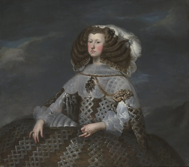 Marie-Anne d'Autriche, Queen of Spain (1635-1696), Regent - Diego Velázquez