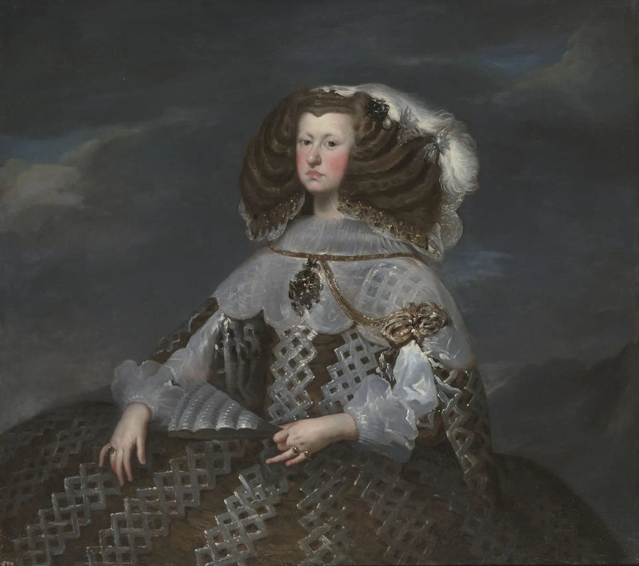 Marie-Anne d'Autriche, Queen of Spain (1635-1696), Regent - Diego Velázquez