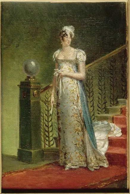 Marie-Annuciade-Caroline Bonaparte, Queen of Naples, at the Élysée Palace (1782-1839) - François Gérard