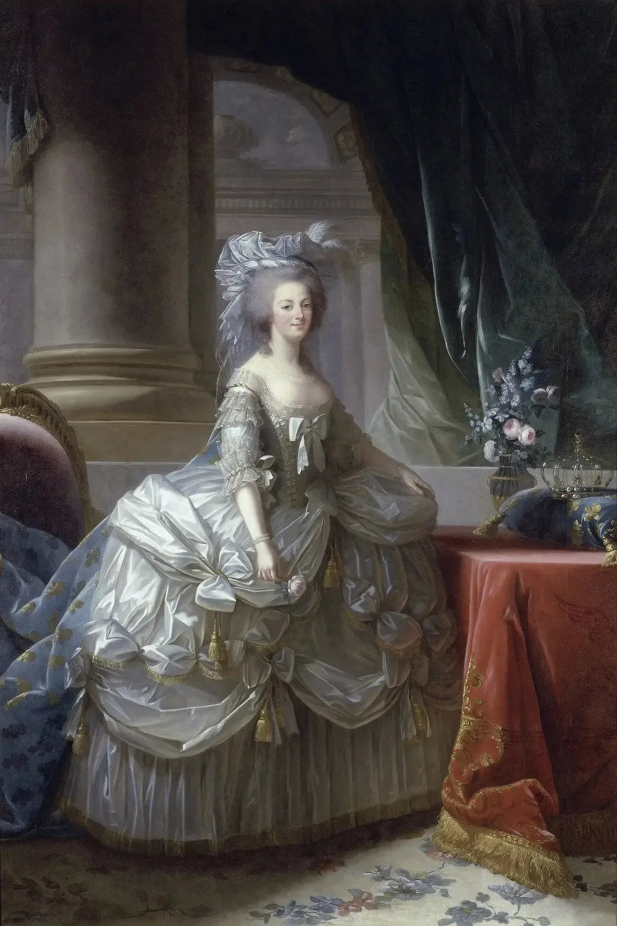 Marie-Antoinette, Queen of France (1755-1793) - Élisabeth Vigée Le Brun