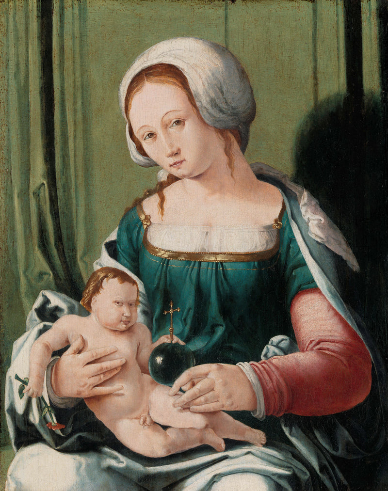 Marie avec un enfant - Lucas van Leyden